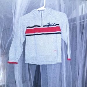Sale. Levi's Quarter Zipper Sweater 24 months